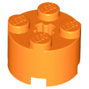 Steen, Rond 2x2 Orange